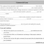 Commercial Lease Agreement Sample