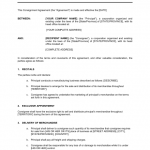 Consignment Agreement Form