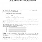 Consignment Contract Template