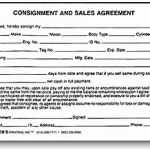 Consignment Form