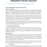 Contractor Agreement