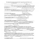 Contractor Agreement Form