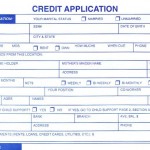Credit Application Form
