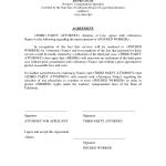 Debt Settlement Agreement Letter