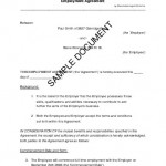 Employment Agreement Contract Template
