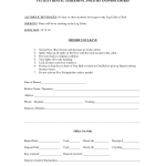 Facility Rental Agreement Form 