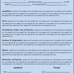 Free Lease Template