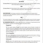 General Contract For Services Template