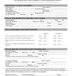 House Rental Application Form