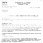 Irs Audit Letter Example 