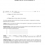 It Services Contract Template 