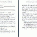 Joint Venture Agreement Sample  