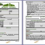 Lawn Maintenance Contract