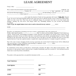 Lease Termination Agreement Form