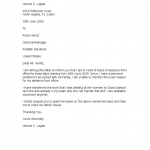 Leave Of Absence Letter