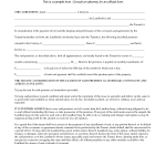 Legal Agreement Contract