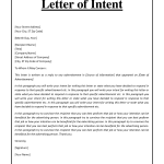 Letter-Of-Intent