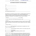Letter Of Intent To Purchase