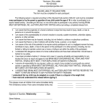 Liability Release Waiver Form 
