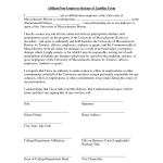 Liability Waiver Form Free 