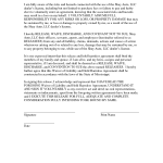 Liability Waiver Template
