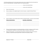 Limited Partnership Agreement Form
