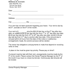 Notice Of Late Rent