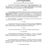 Partnership Dissolution Agreement Form