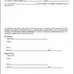 Payment Agreement Contract