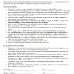 Personal Training Agreement