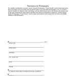 Photography Release Form