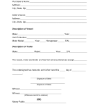 Printable Bill Of Sale For Travel Trailer