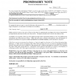 Promissory Note Example 