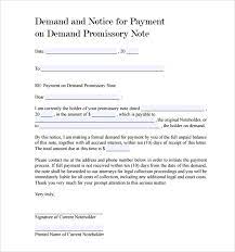 Simple Promissory Note Payable On Demand Template