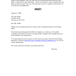 Rejection Letter Template 