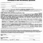 Release And Waiver Form 
