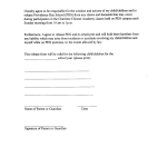 Release From Liability Form Template