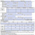 Rent Application Form