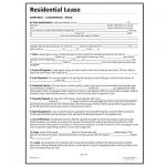 Residential Lease