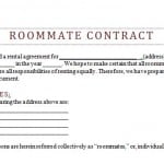 Roommate Contract 