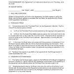 Sale Agreement Template