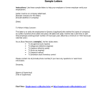Sample Income Verification Letter From Employer