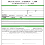 Sample Membership Agreement 