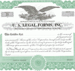 Sample Stock Certificate