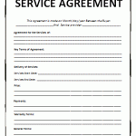 Service Agreement Template 