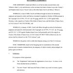 Settlement Agreement Letter 
