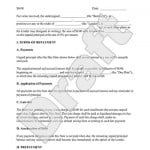 Simple Contract Template 