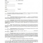 Simple Investment Contract Template 