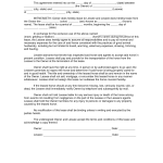 Sublease Agreement Contract