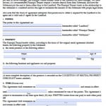 Sublease Contract Template 